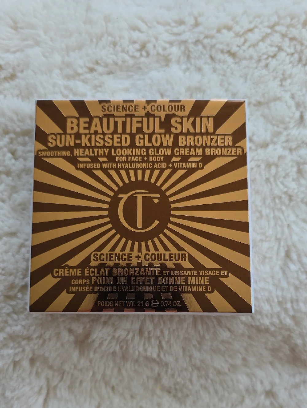 Charlotte Tilbury Beautiful Skin Sun-Kissed Glow Bronzer - Golden Brown